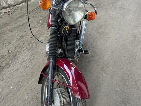 1983 Jawa 350/638, красный, 80000 рублей, вид 4