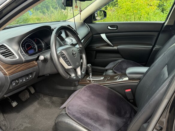 2011 Nissan Teana II (J32) Рестайлинг, чёрный - вид 4