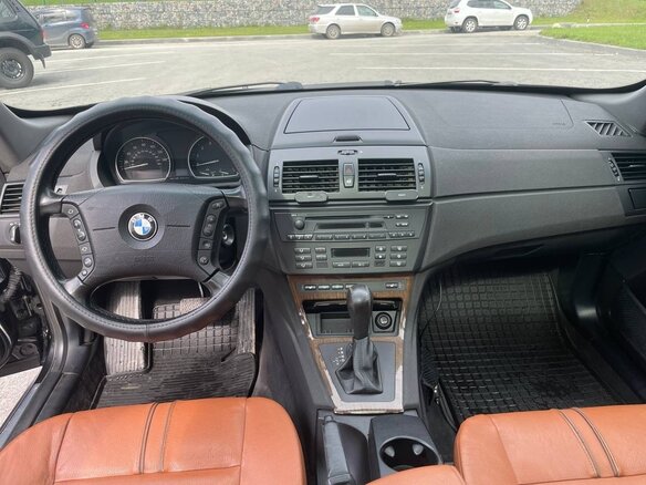 2004 BMW X3 30i I (E83), чёрный - вид 7