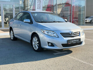 2007 Toyota Corolla AMT X (E140, E150), голубой, 610000 рублей, вид 3