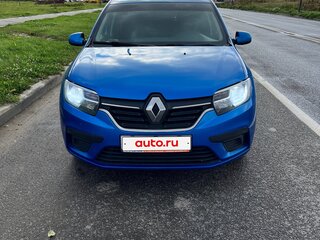 2020 Renault Sandero II Рестайлинг, синий, 1200000 рублей, вид 1