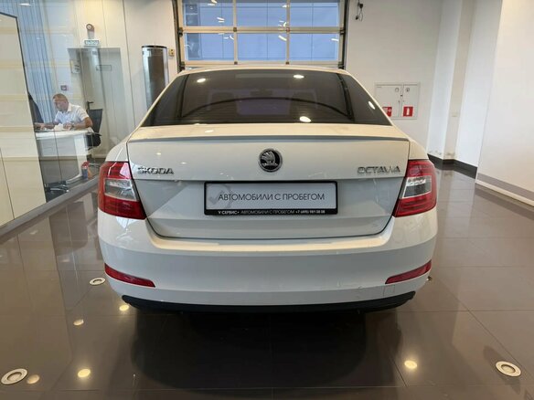 2016 Skoda Octavia III (A7), белый, 1449000 рублей - вид 5