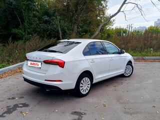 2021 Skoda Rapid II, белый, 1370000 рублей, вид 5