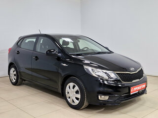 2017 Kia Rio III Рестайлинг, чёрный, 1215000 рублей, вид 3