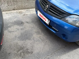 2008 Renault Logan I, синий, 399000 рублей, вид 1