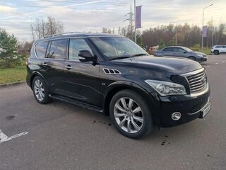 2013 Infiniti QX80 I, чёрный, 2050000 рублей, вид 2