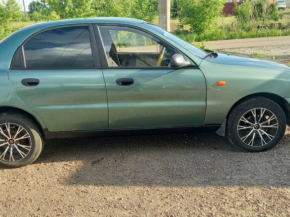 2007 Chevrolet Lanos I, зелёный, 180000 рублей - вид 4