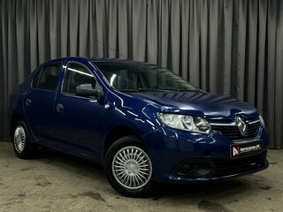 2014 Renault Logan II, синий, 369900 рублей, вид 2