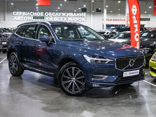 2019 Volvo XC60 MHEV II, синий, 4549000 рублей, вид 4