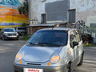 2005 Daewoo Matiz I Рестайлинг, серебристый, 130000 рублей, вид 1