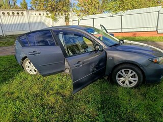 2007 Mazda 3 I (BK) Рестайлинг, серый, 400000 рублей, вид 3