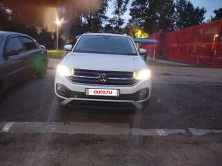 2021 Volkswagen T-Cross I, белый, 1600000 рублей, вид 3