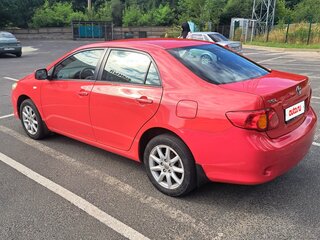 2008 Toyota Corolla AMT X (E140, E150), красный, 950000 рублей, вид 5