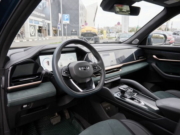 2023 Geely Monjaro (Xingyue L) I, синий - вид 4