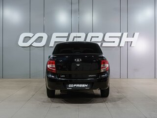 2014 Lada (ВАЗ) Granta I, чёрный, 483000 рублей, вид 4