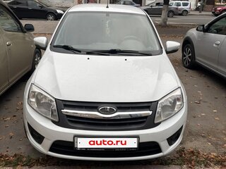 2015 Lada (ВАЗ) Granta I, белый, 470000 рублей, вид 1