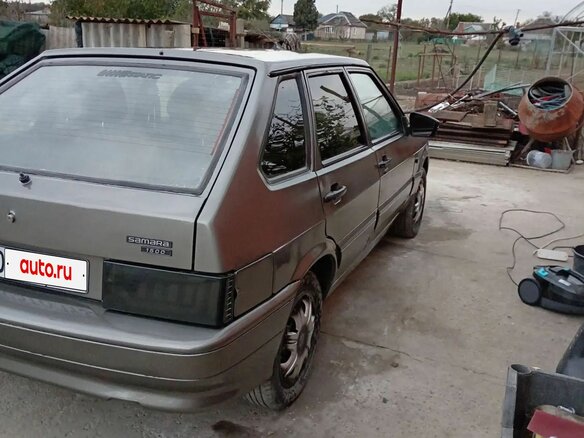 2006 Lada (ВАЗ) 2114, серый, 140000 рублей - вид 3