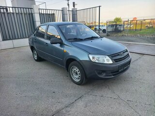 2014 Lada (ВАЗ) Granta I, серый, 140000 рублей, вид 3