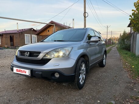 2007 Honda CR-V III, серебристый, 990000 рублей, вид 1