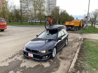 1998 Mitsubishi Legnum, фиолетовый, 300000 рублей, вид 2