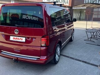 2019 Volkswagen Multivan T6 Рестайлинг, красный, 5650000 рублей, вид 3