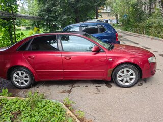 2006 Audi A4 III (B7), красный, 530000 рублей, вид 4