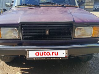 2005 Lada (ВАЗ) 2107, фиолетовый, 101000 рублей, вид 2