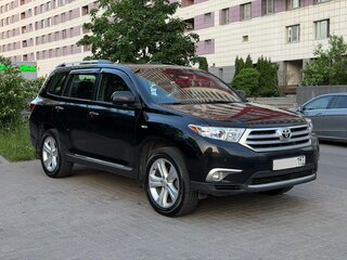 2011 Toyota Highlander II (XU40) Рестайлинг, чёрный, 2370000 рублей, вид 3