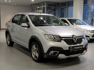 2021 Renault Logan Stepway II Рестайлинг, серебристый, 1097000 рублей, вид 3