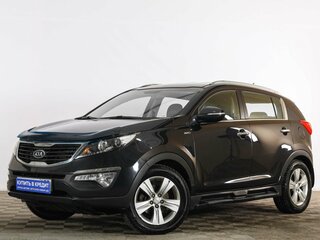 2012 Kia Sportage III, чёрный, 1399000 рублей, вид 3