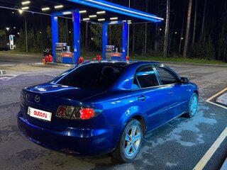 2006 Mazda 6 I (GG) Рестайлинг, синий, 490000 рублей, вид 1