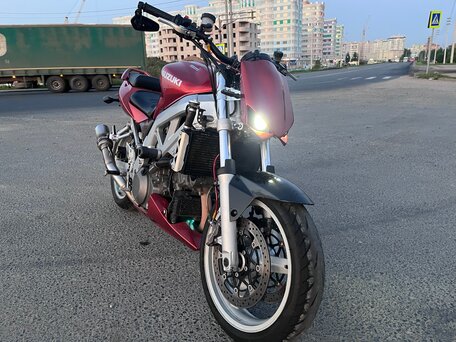 2003 Suzuki SV 1000, оранжевый, 320000 рублей, вид 4
