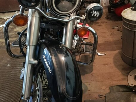 2002 Yamaha XVS1100, чёрный, 460000 рублей, вид 5