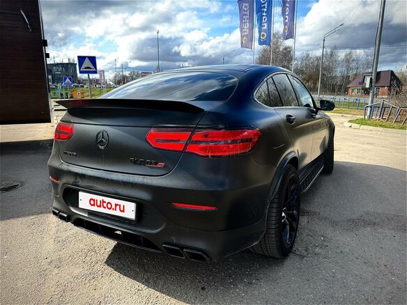 2019 Mercedes-Benz GLC Coupe AMG 63 AMG S I (C253), чёрный - вид 3