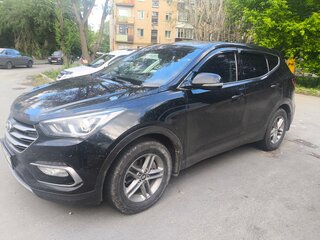 2017 Hyundai Santa Fe III Рестайлинг, чёрный, 2100000 рублей, вид 1