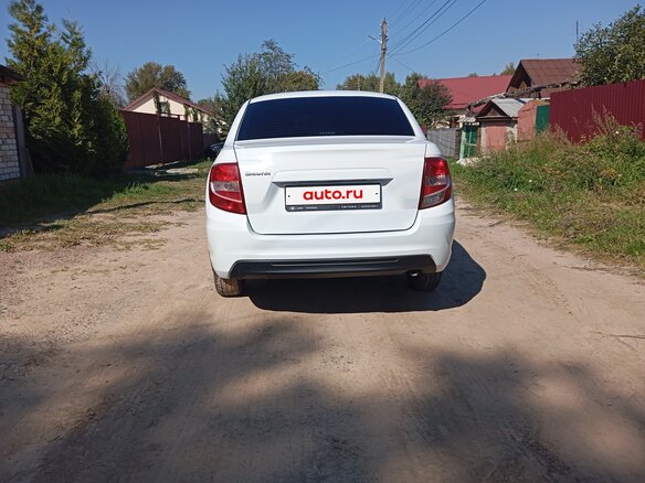 2022 Lada (ВАЗ) Granta I Рестайлинг, белый, 690000 рублей - вид 6