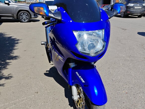2002 Honda CBR 1100 XX, синий, 370000 рублей - вид 14