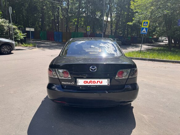 2007 Mazda 6 I (GG) Рестайлинг, чёрный - вид 6
