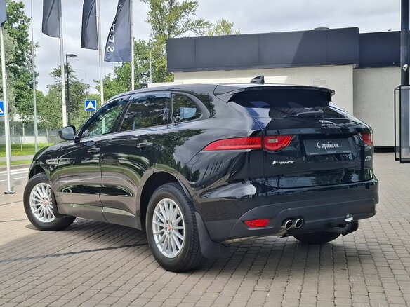 2017 Jaguar F-Pace I, чёрный - вид 7