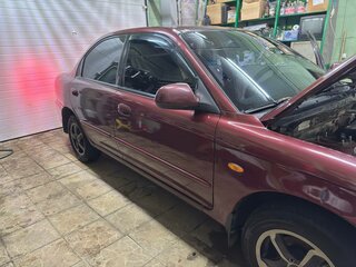 2006 Kia Spectra I Рестайлинг 2, красный, 280000 рублей, вид 2