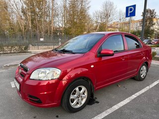 2007 Chevrolet Aveo I Рестайлинг, красный, 430000 рублей, вид 2