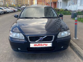 2008 Volvo S60 I Рестайлинг, синий, 700000 рублей, вид 2