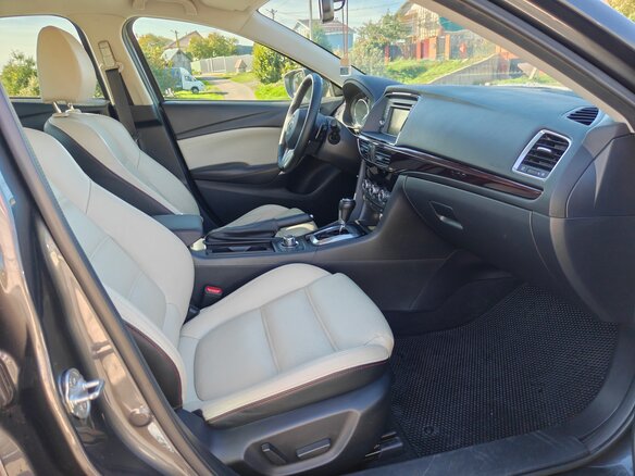 2014 Mazda 6 III (GJ), серый, 1670000 рублей - вид 5