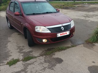 2011 Renault Logan I Рестайлинг, красный, 570000 рублей, вид 5