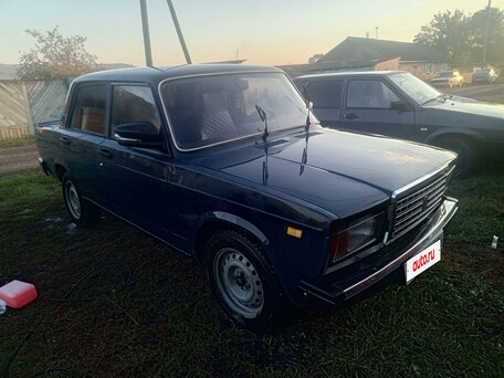 2005 Lada (ВАЗ) 2107, синий, 150000 рублей, вид 1