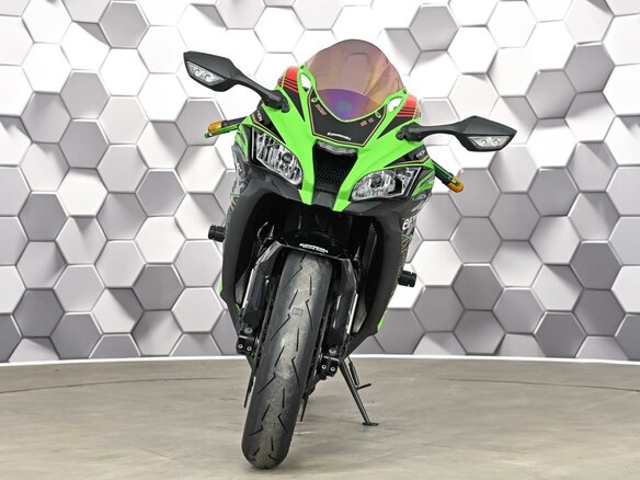 2020 Kawasaki ZX-10R Ninja, зелёный - вид 4