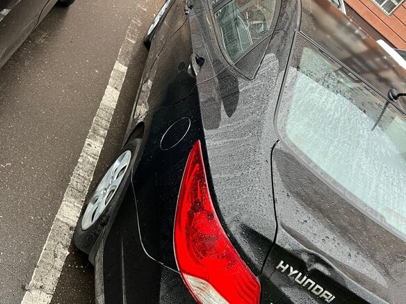 2014 Hyundai Solaris I, чёрный - вид 1