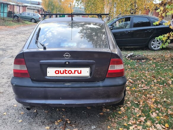 1996 Opel Vectra B, фиолетовый, 120000 рублей - вид 4