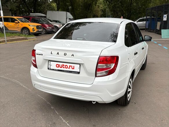 2024 Lada (ВАЗ) Granta I Рестайлинг, белый - вид 8