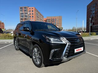 2017 Lexus LX 570 III Рестайлинг 2, чёрный, 7900000 рублей, вид 1